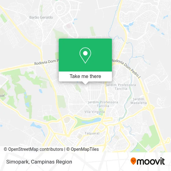 Simopark map