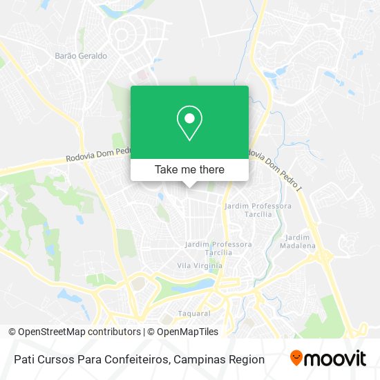 Pati Cursos Para Confeiteiros map