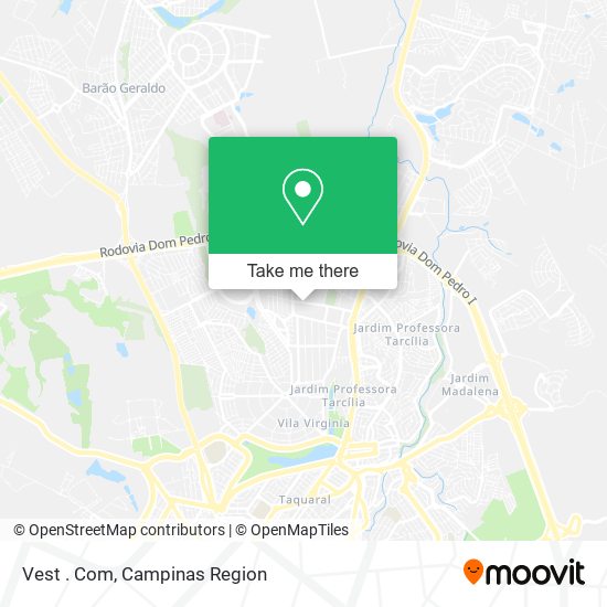 Vest . Com map