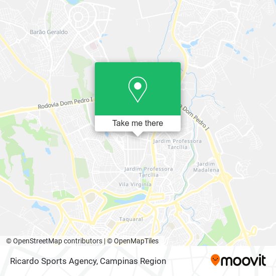 Mapa Ricardo Sports Agency