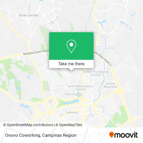 Onovo Coworking map