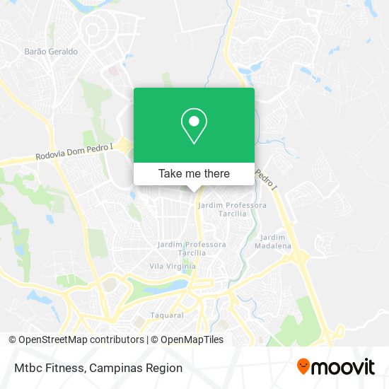 Mtbc Fitness map