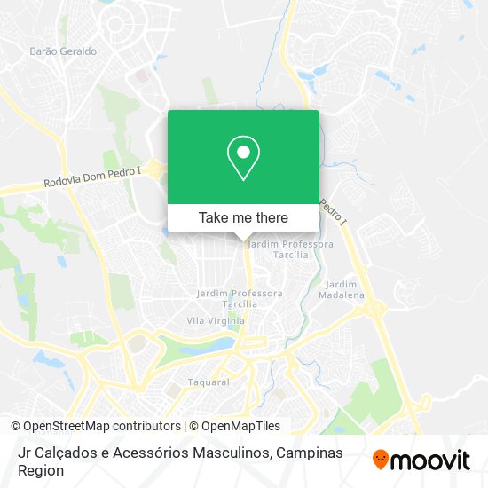 Jr Calçados e Acessórios Masculinos map