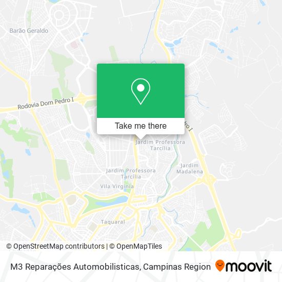 M3 Reparações Automobilisticas map