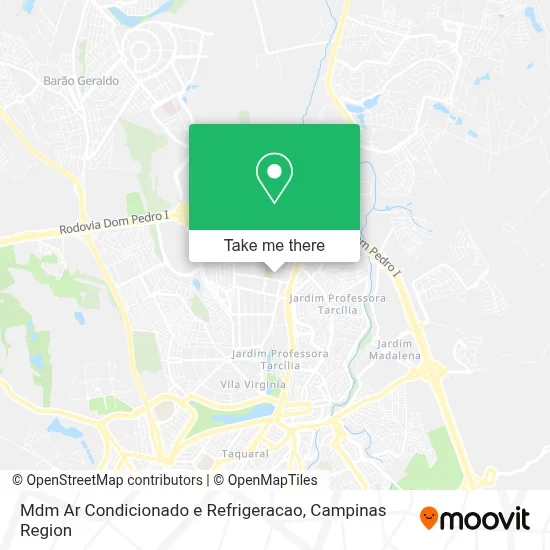 Mdm Ar Condicionado e Refrigeracao map