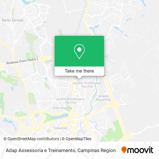 Adap Assessoria e Treinamento map