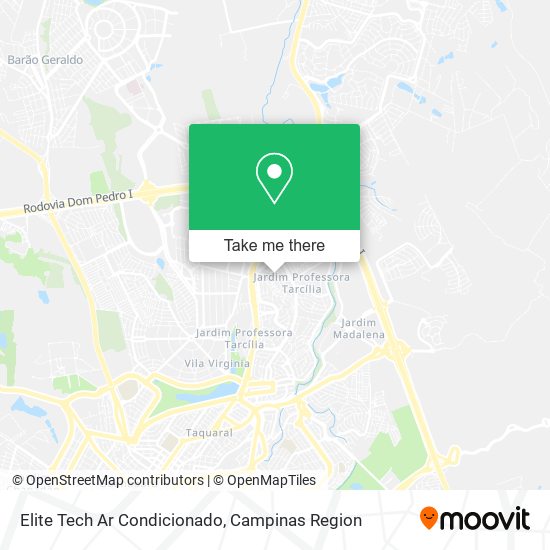 Elite Tech Ar Condicionado map