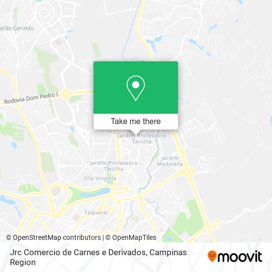 Jrc Comercio de Carnes e Derivados map