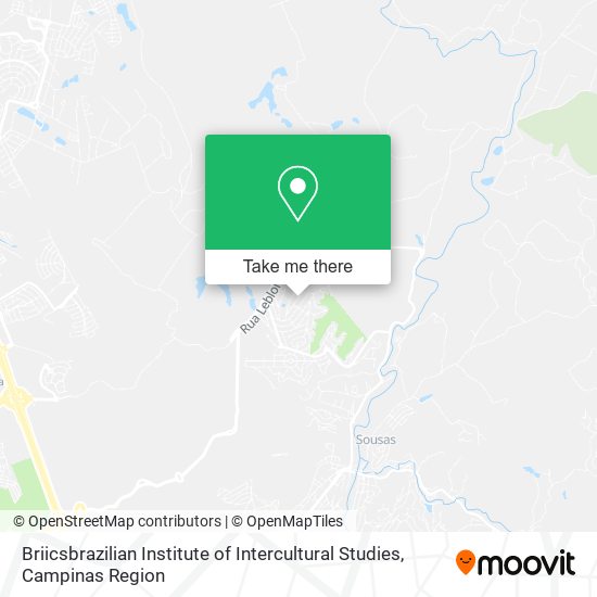 Mapa Briicsbrazilian Institute of Intercultural Studies