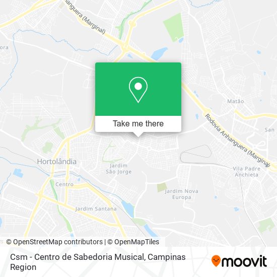 Csm - Centro de Sabedoria Musical map