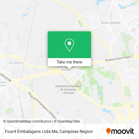Four4 Embalagens Ltda Me map