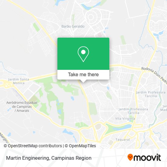 Martin Engineering map