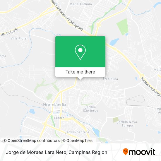 Jorge de Moraes Lara Neto map