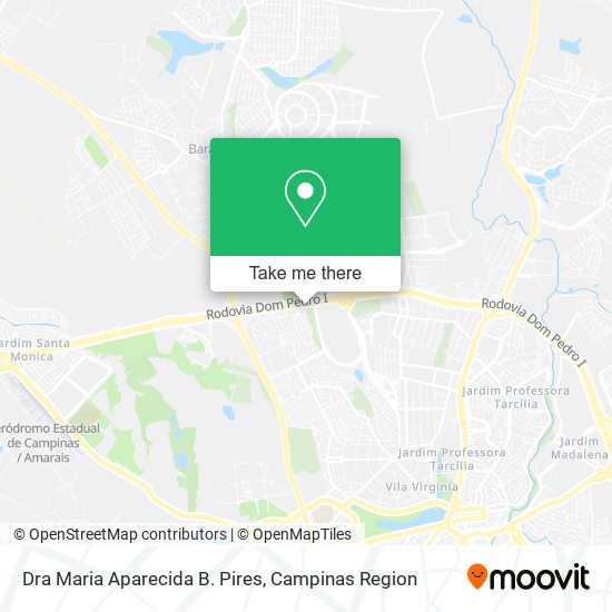 Dra Maria Aparecida B. Pires map