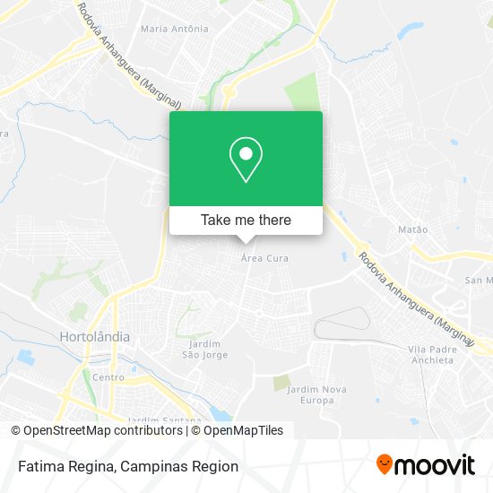 Fatima Regina map