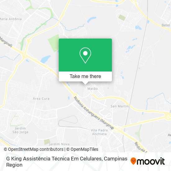 Mapa G King Assistência Técnica Em Celulares