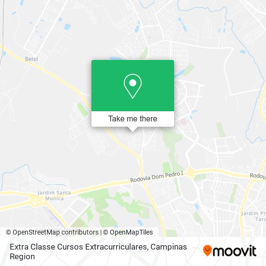 Extra Classe Cursos Extracurriculares map