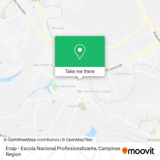 Enap - Escola Nacional Profissionalizante map