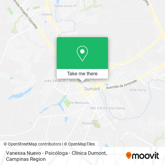 Vanessa Nuevo - Psicóloga - Clínica Dumont map