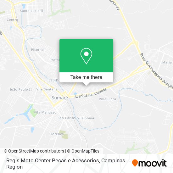 Regis Moto Center Pecas e Acessorios map