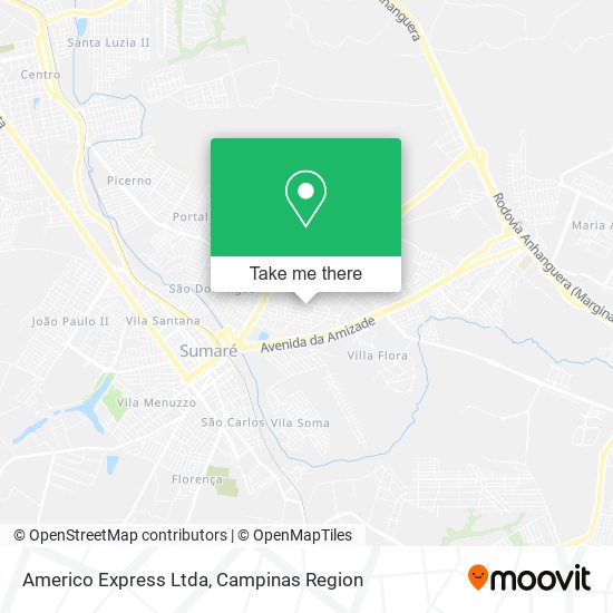 Americo Express Ltda map