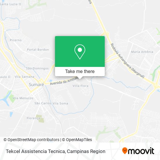 Tekcel Assistencia Tecnica map