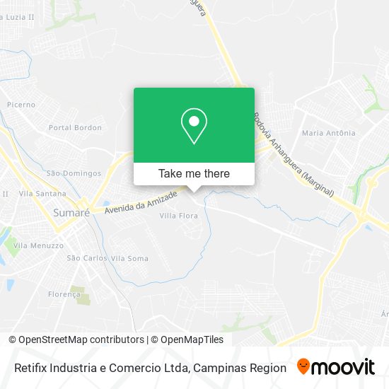 Retifix Industria e Comercio Ltda map