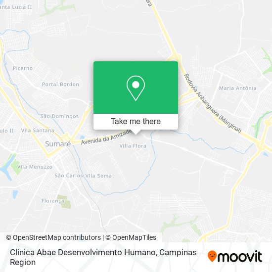 Clinica Abae Desenvolvimento Humano map