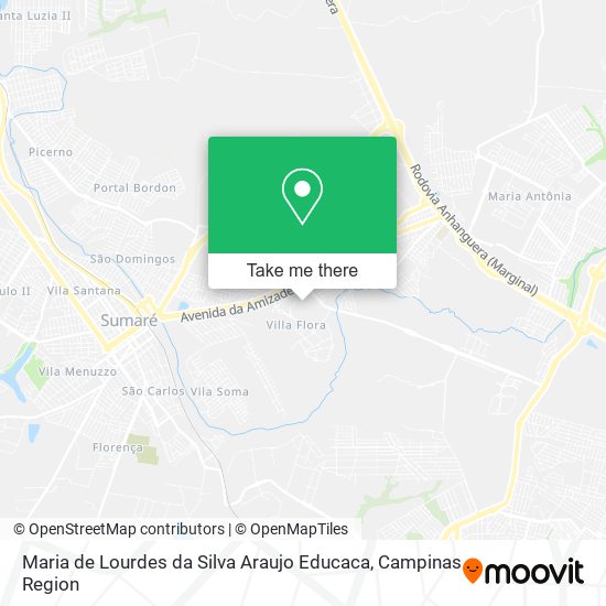 Mapa Maria de Lourdes da Silva Araujo Educaca