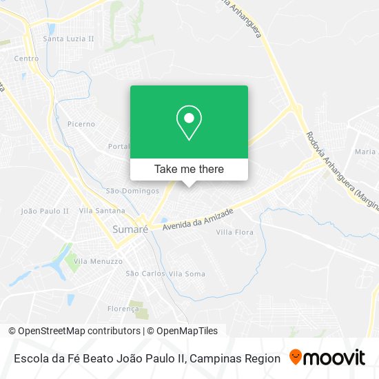 Escola da Fé Beato João Paulo II map