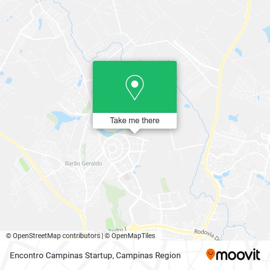 Mapa Encontro Campinas Startup