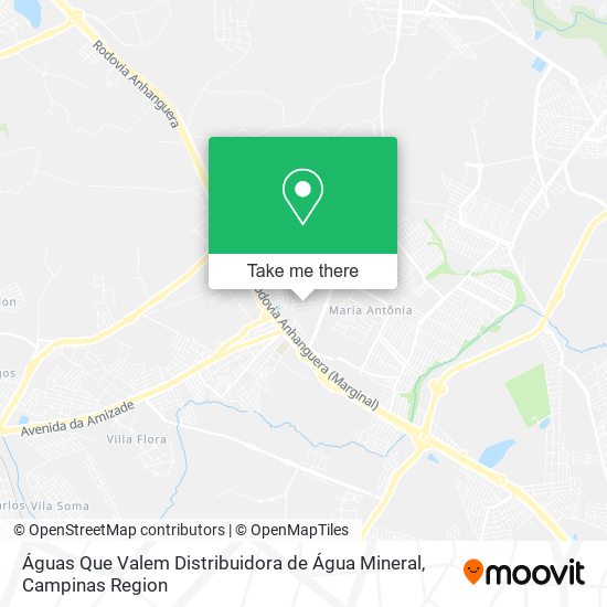 Águas Que Valem Distribuidora de Água Mineral map