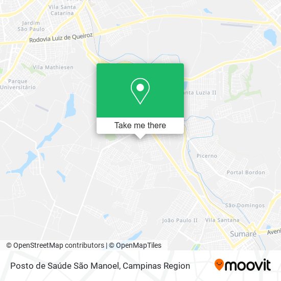 Posto de Saúde São Manoel map