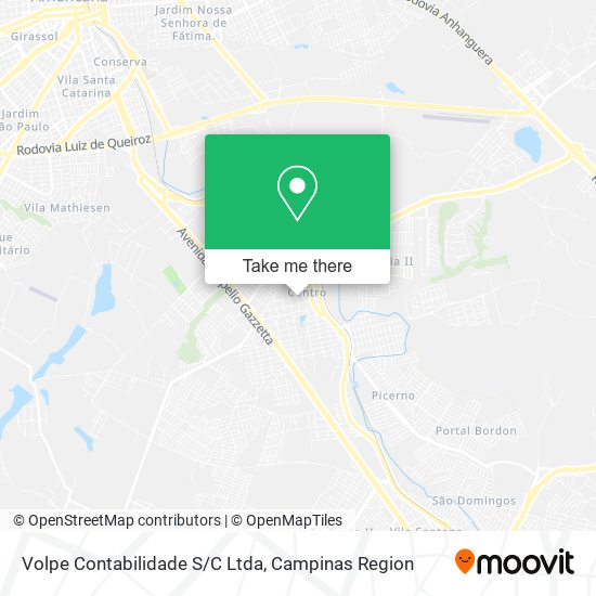 Mapa Volpe Contabilidade S/C Ltda