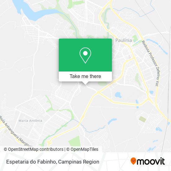 Espetaria do Fabinho map