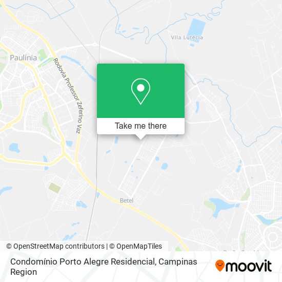 Condomínio Porto Alegre Residencial map