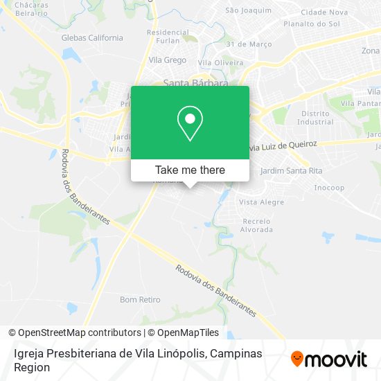 Igreja Presbiteriana de Vila Linópolis map