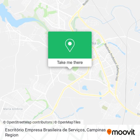 Escritório Empresa Brasileira de Serviços map