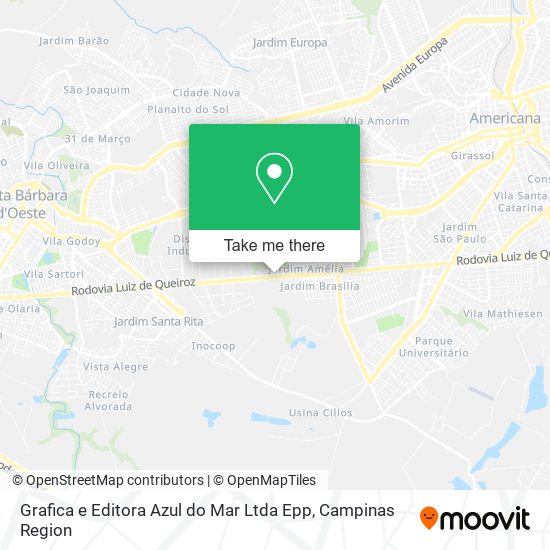 Grafica e Editora Azul do Mar Ltda Epp map