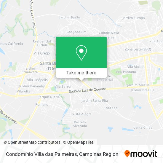 Condomínio Villa das Palmeiras map