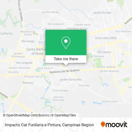 Impacto Car Funilaria e Pintura map