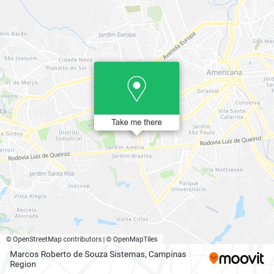 Marcos Roberto de Souza Sistemas map