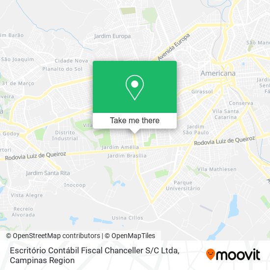 Escritório Contábil Fiscal Chanceller S / C Ltda map