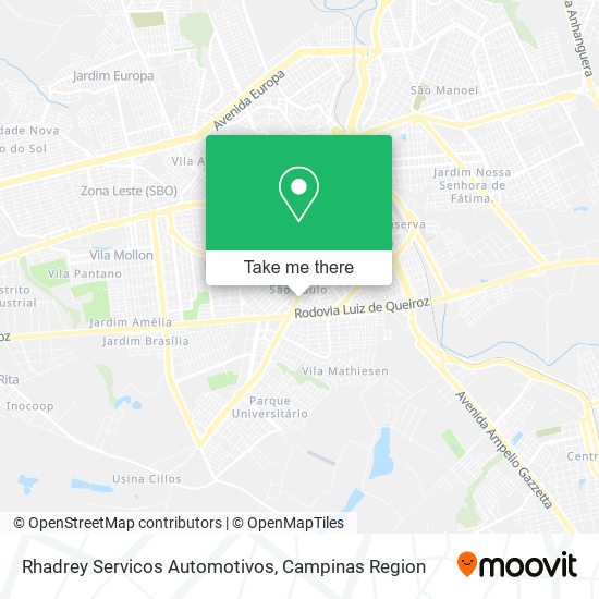 Rhadrey Servicos Automotivos map