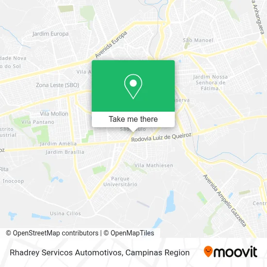 Rhadrey Servicos Automotivos map