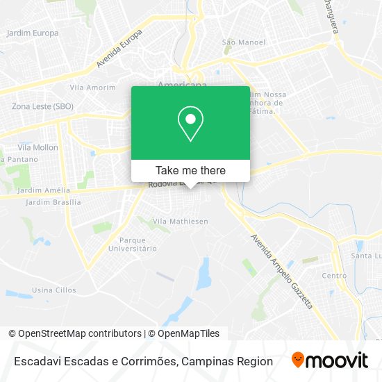 Escadavi Escadas e Corrimões map