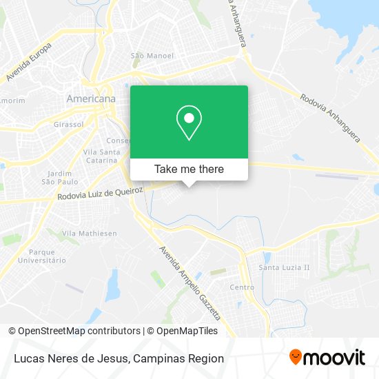 Lucas Neres de Jesus map