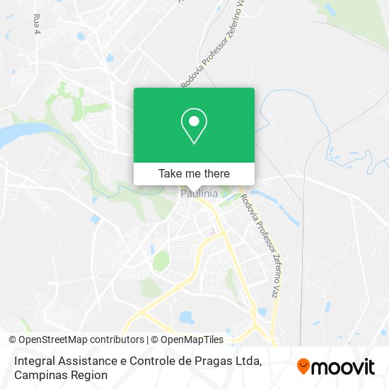 Mapa Integral Assistance e Controle de Pragas Ltda