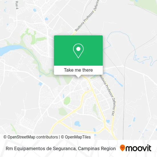 Rm Equipamentos de Seguranca map