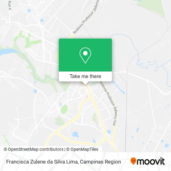 Francisca Zulene da Silva Lima map